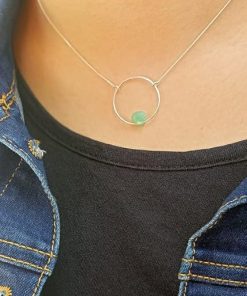 silver chain pendant necklace