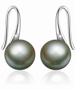 SIVYAA Fresh Water silver Pearl Tiny Drop Dangle pure silver Earrings